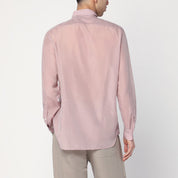 Camisa Lardini Pink en mezcla de seda
