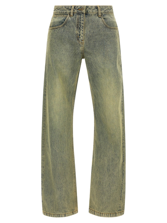 Entire Studios Lean Jeans – Stonewashed Selvedge Denim