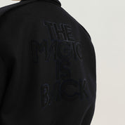 Bomber STUDIO Magic 1989 en laine bleue