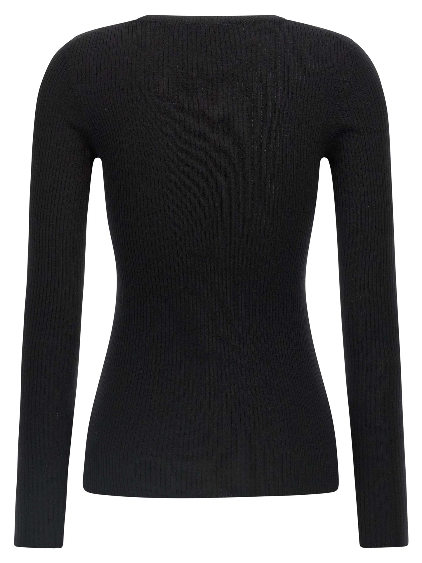 Theory Ribbed Sweater — Women's Knitwear, Black
