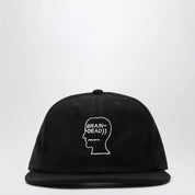 Brain Dead Black baseball cap with embroidered logo