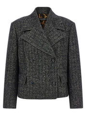 Dolce & Gabbana Striped Wool Blazer