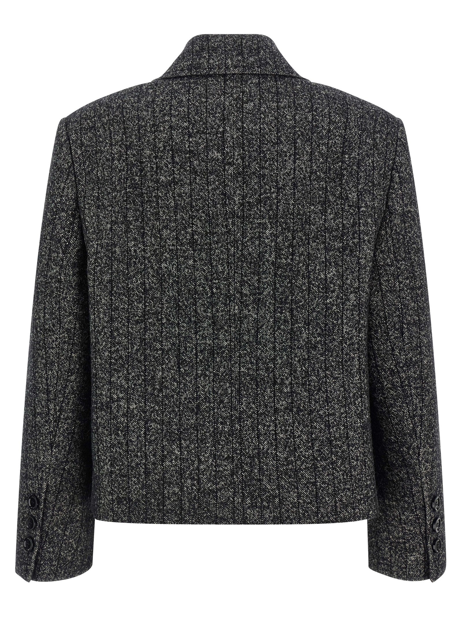 Dolce & Gabbana Striped Wool Blazer