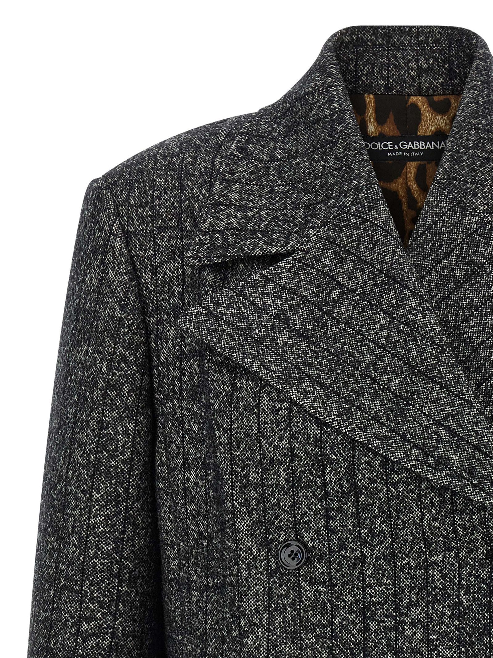 Dolce & Gabbana Striped Wool Blazer