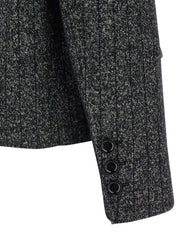 Dolce & Gabbana Striped Wool Blazer