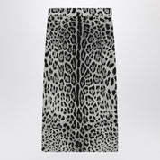 Dolce & Gabbana Dolce&Gabbana Leopard print silk pencil skirt