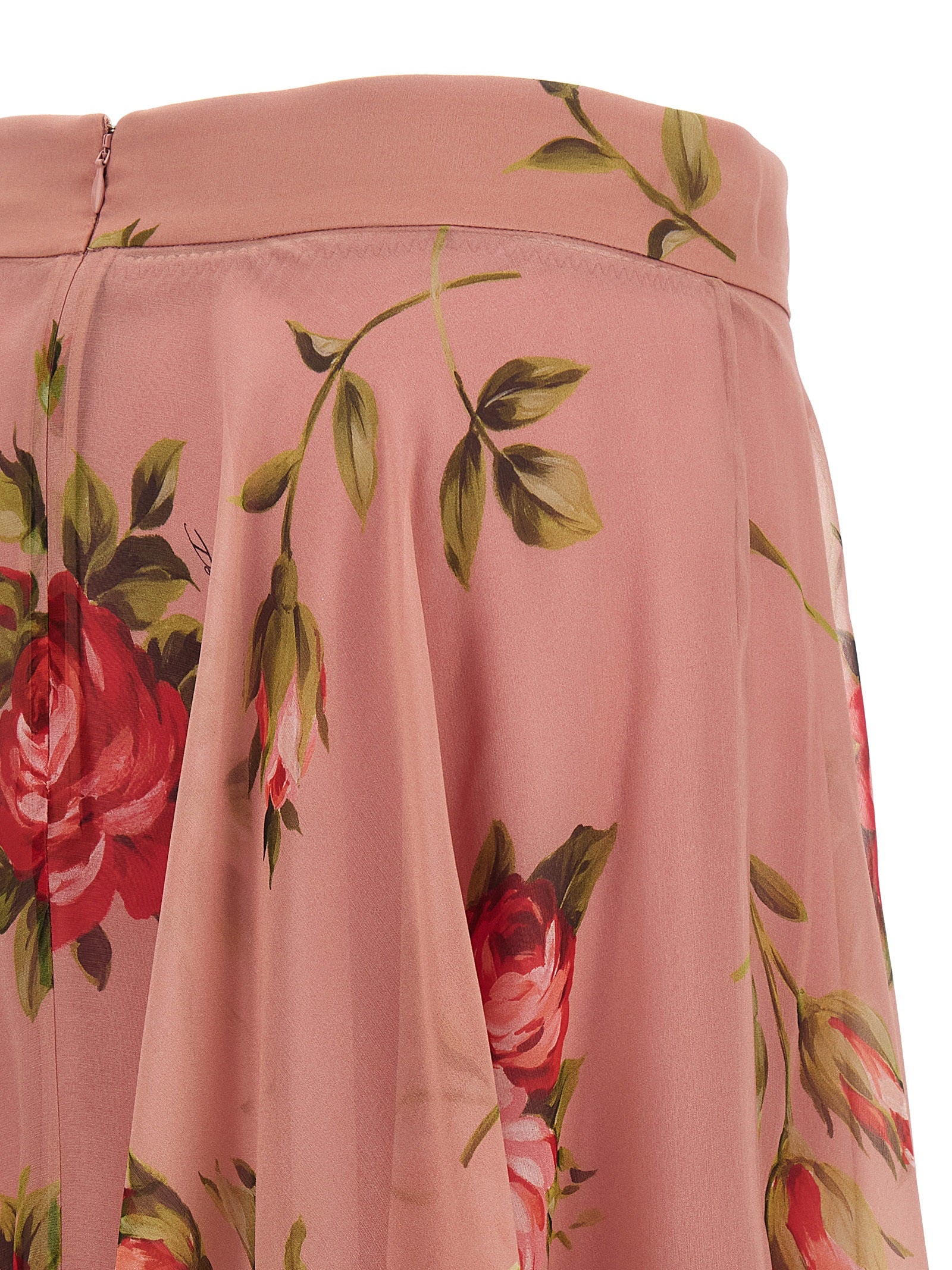 Dolce & Gabbana Bouquet Rose Skirt