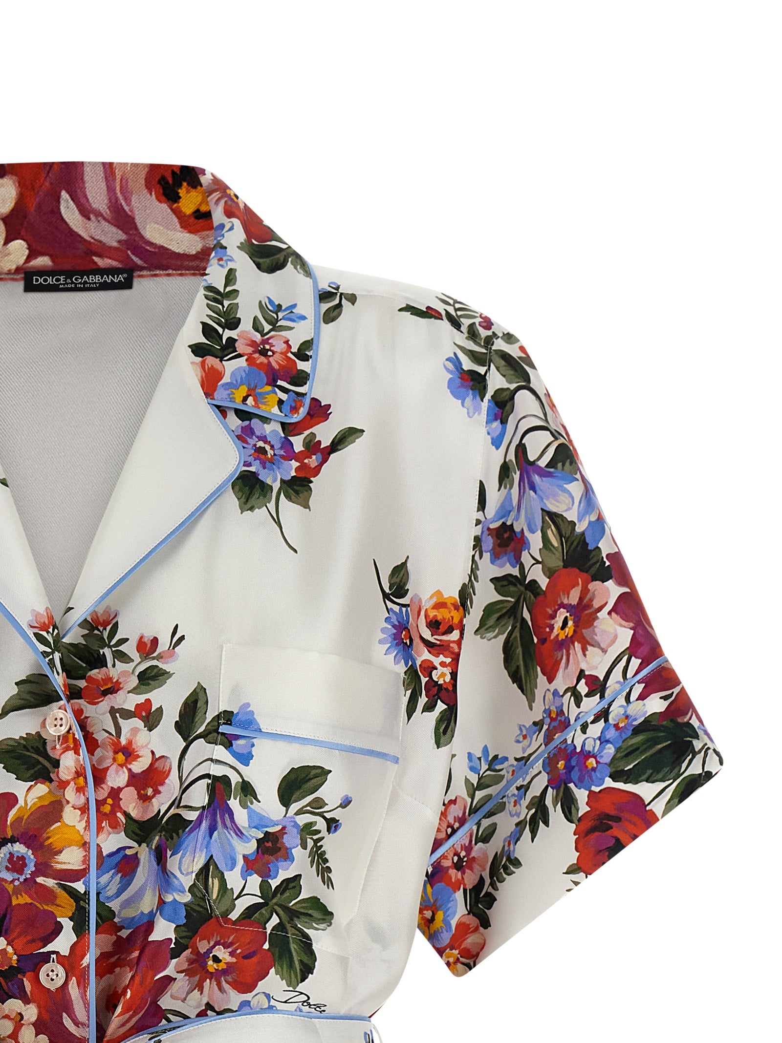 Dolce & Gabbana Vanity Shirt — Women's Silk Shirt