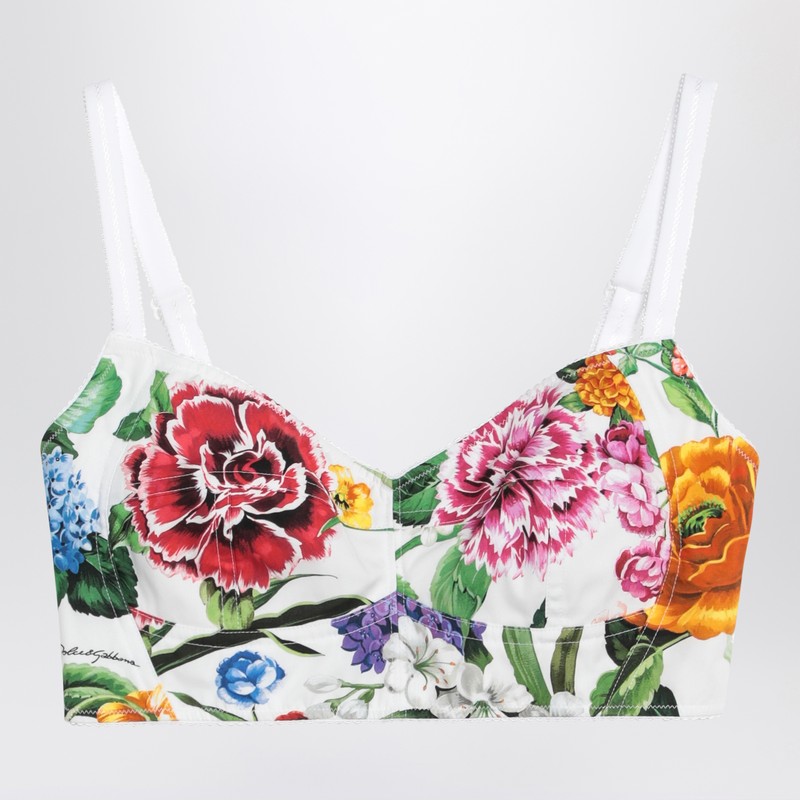 Dolce & Gabbana Dolce&Gabbana Floral print bralette top