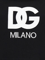 Dolce & Gabbana Cropped Logo Hoodie — Women’s Topwear