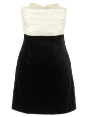 Alessandra Rich Bow Short Dress