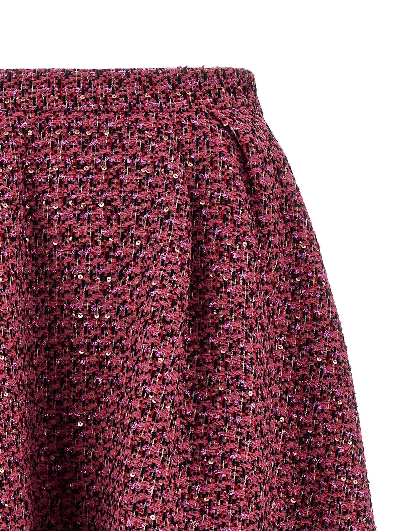 Alessandra Rich Tweed Skirt