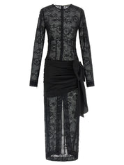 Alessandra Rich Lace Bustier Dress