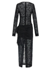 Alessandra Rich Lace Bustier Dress