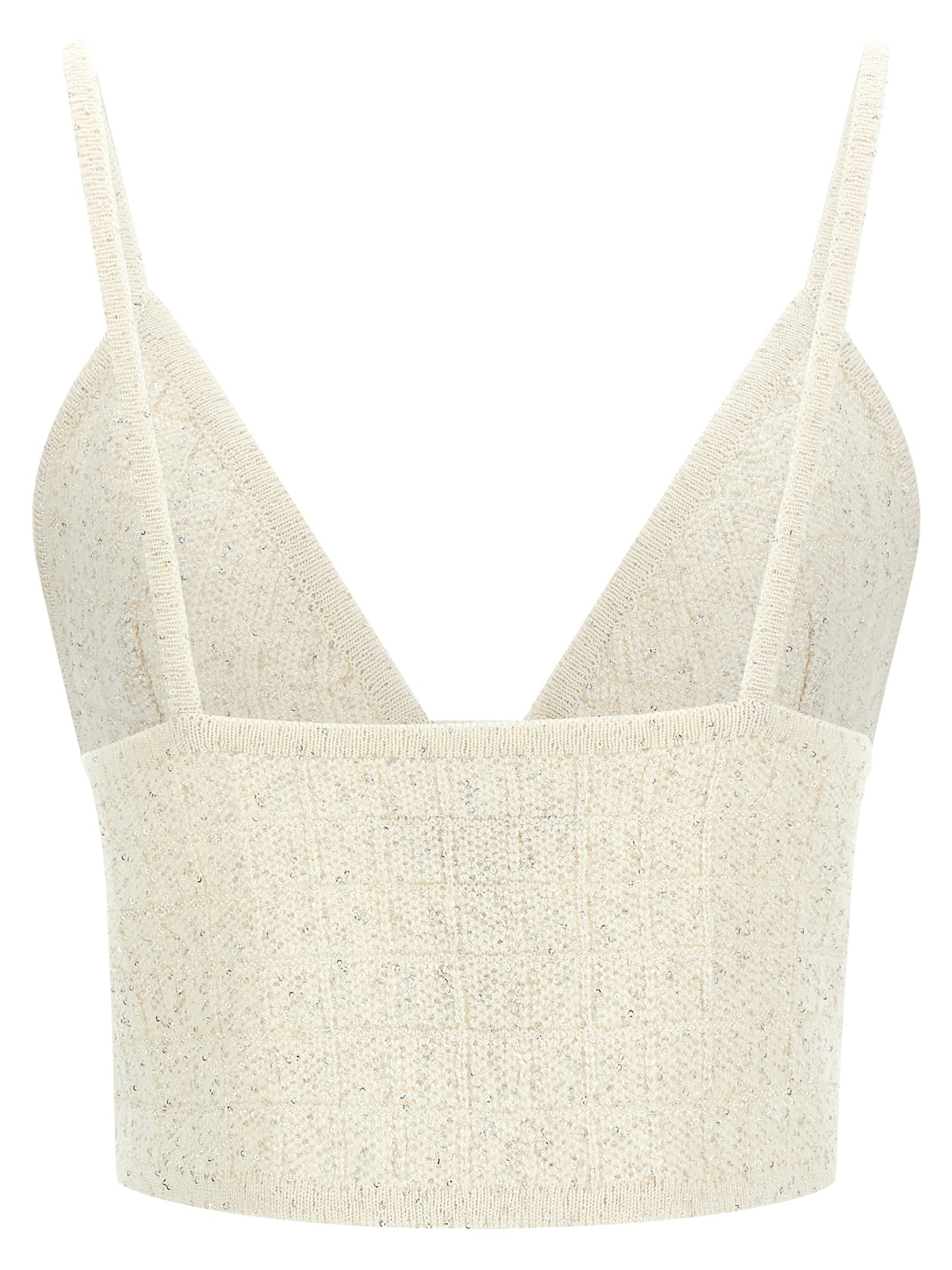 Alessandra Rich Sequin Top