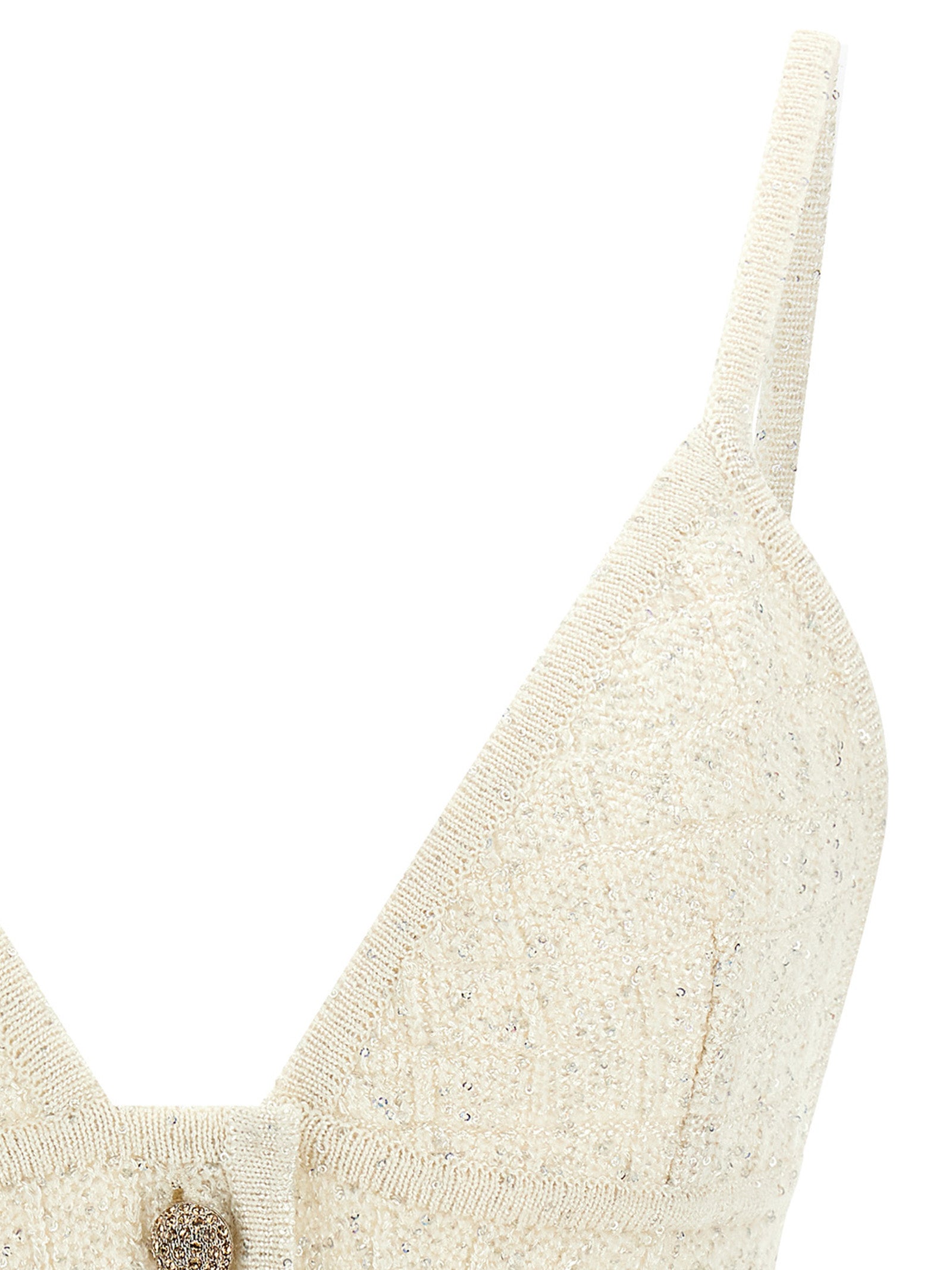 Alessandra Rich Sequin Top