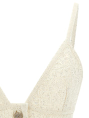 Alessandra Rich Sequin Top