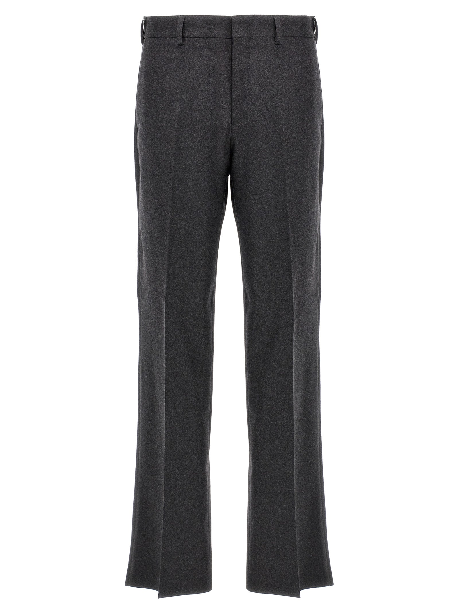 Fendi Cashmere Trousers for Men — Gray | Luxury Fit