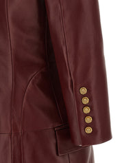 Balmain Blazer Dress — Leather Mini Dress for Women