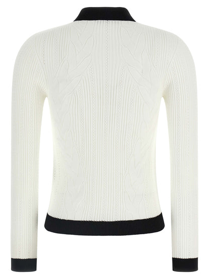 Balmain Two-tone Cardigan Knitwear for Women — €1,150