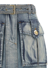 Balmain Cargo Pocket Skirt