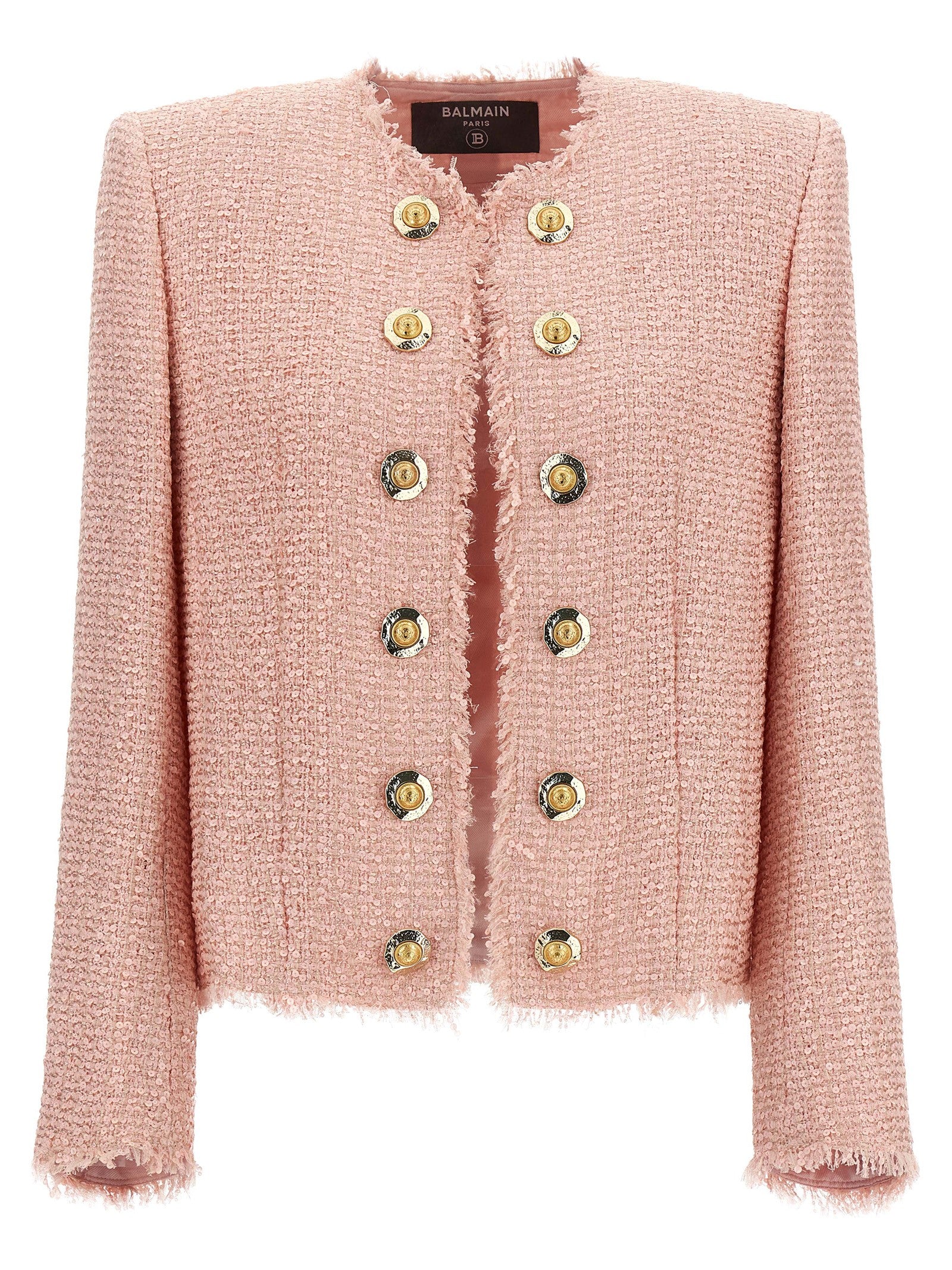Balmain Sequin Tweed Blazer