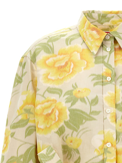 Kenzo Peonies Kimono Sleeve Dress — Multicolor | Kenzo
