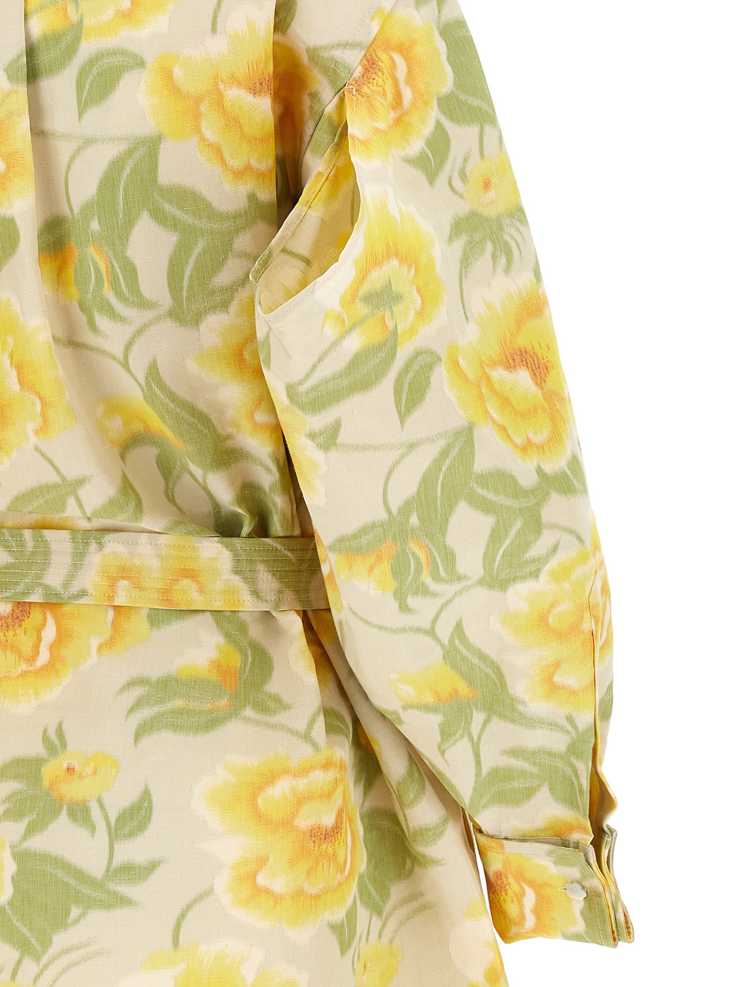 Kenzo Peonies Kimono Sleeve Dress — Multicolor | Kenzo