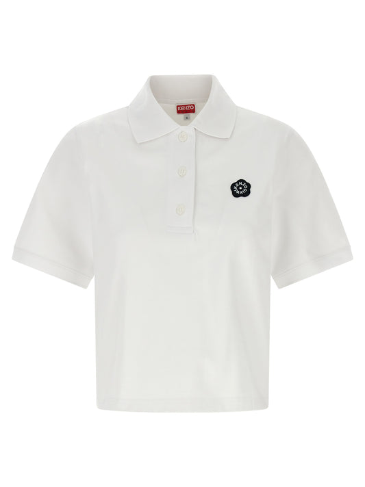 Kenzo Boke Flower 2.0 Polo Shirt — Women’s White Shirt