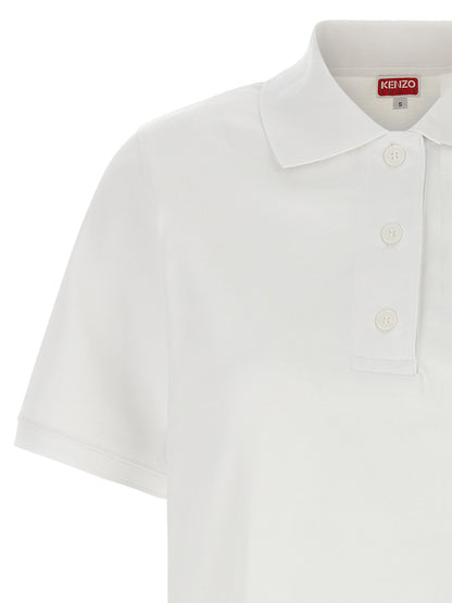 Kenzo Boke Flower 2.0 Polo Shirt — Women’s White Shirt