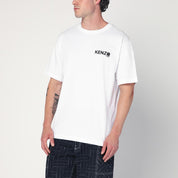 Kenzo White cotton T-shirt with logo