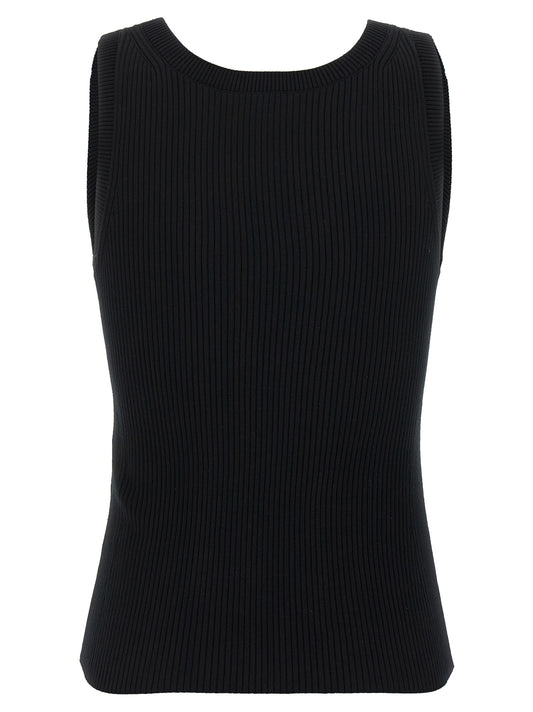 Kenzo Boke Flower 2.0 Top — Women's Black Ribbed Top