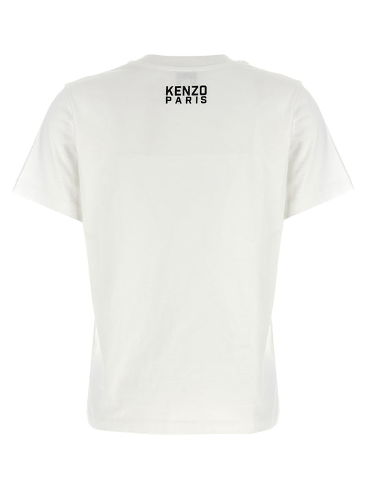 Kenzo Happy Tiger T-shirt — Women's Topwear (Loose Fit)