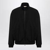 Fear of God Black zipped jacket in virgin wool and cotton