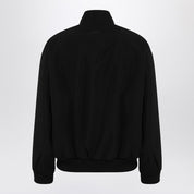 Fear of God Black zipped jacket in virgin wool and cotton