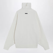 Fear of God White turtleneck sweater in wool