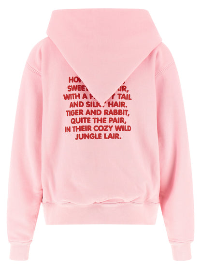 Kenzo Cartoon Hoodie — Pink Topwear for Women