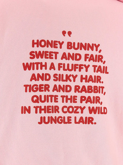 Kenzo Cartoon Hoodie — Pink Topwear for Women