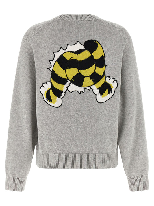 Kenzo Wild Tiger Sweater — Knitwear for Women (Gray)