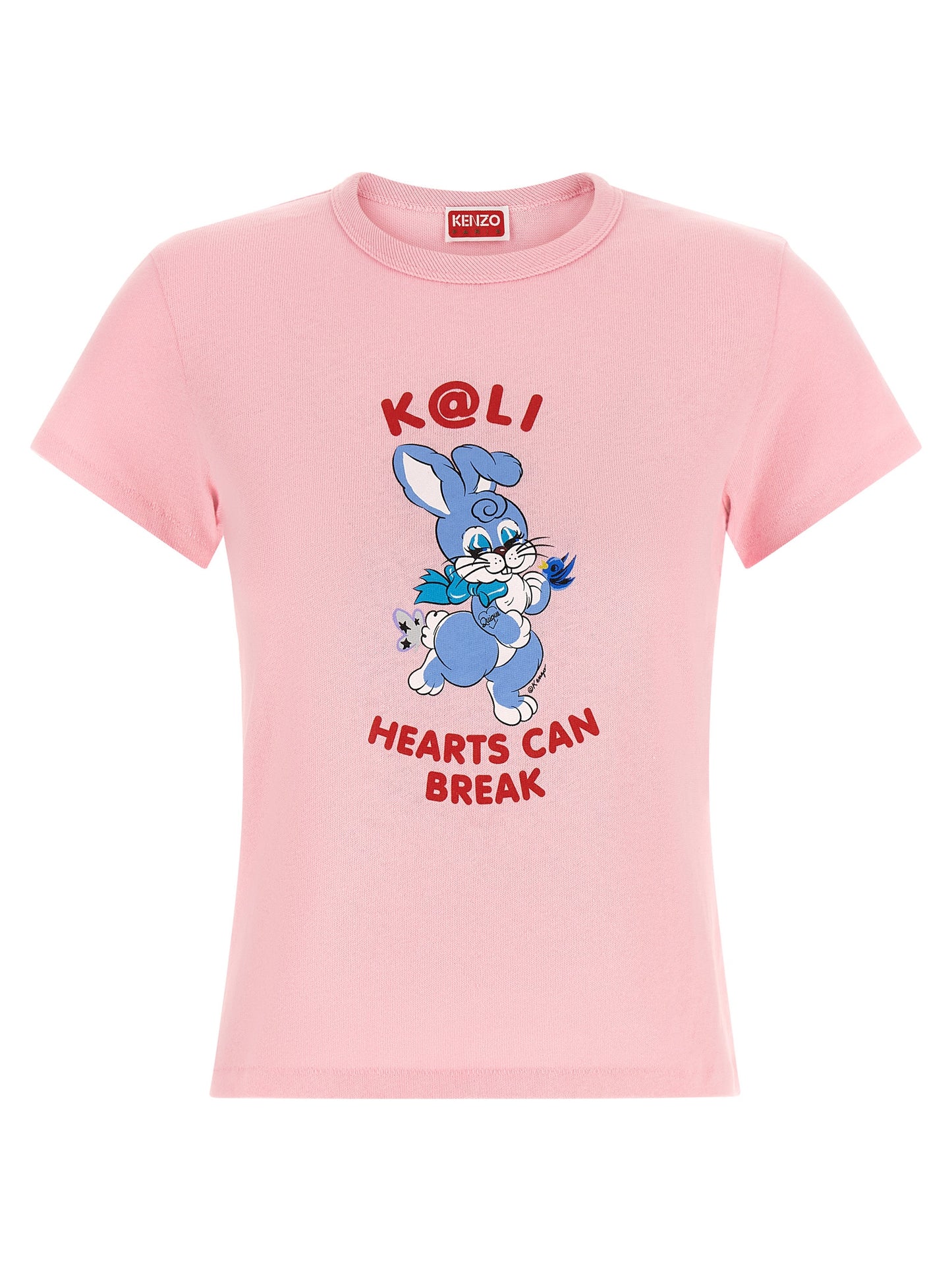 Kenzo Cartoon T-shirt — Pink Women's Topwear | Aumifour