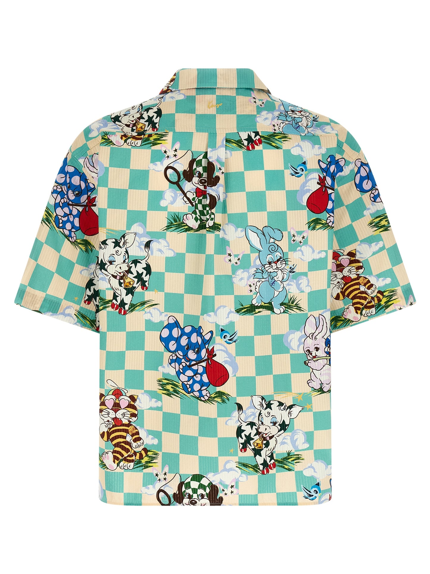Kenzo Cartoon Shirt — Men's Multicolor Shirt