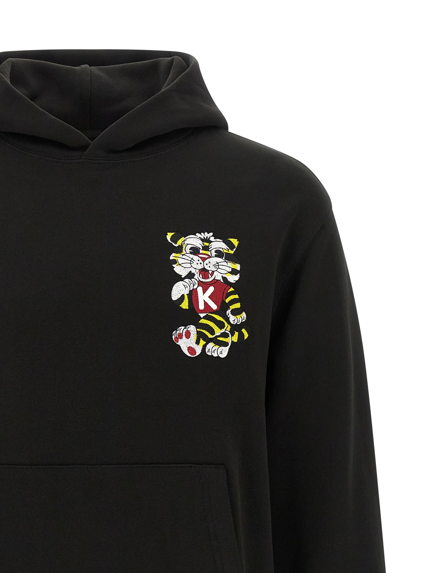 Kenzo Wild Tiger Embroidered Hoodie — Men’s Topwear