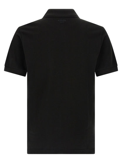 Kenzo Wild Tiger Polo Shirt — Men's Slim Fit (Black)