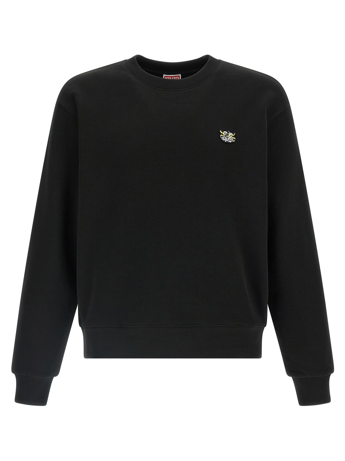 Kenzo Wild Tiger Sweatshirt for Men — Black Topwear