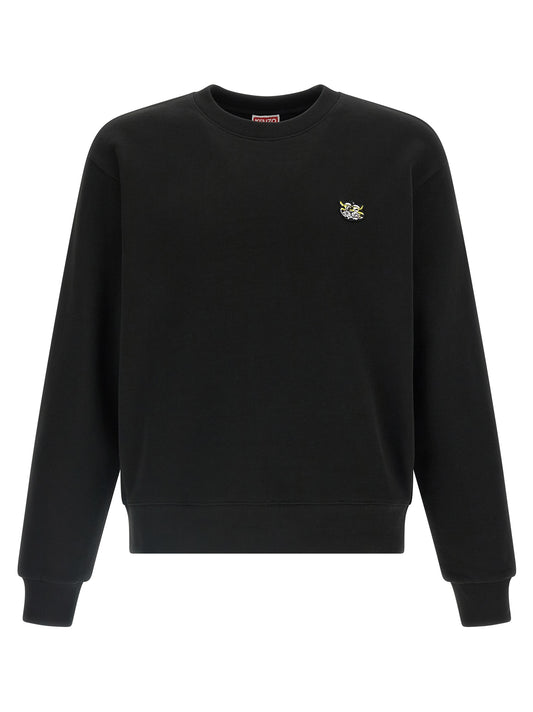 Kenzo Wild Tiger Sweatshirt for Men — Black Topwear