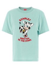 Kenzo Cartoon T-Shirt - Light Blue Slim Fit Topwear