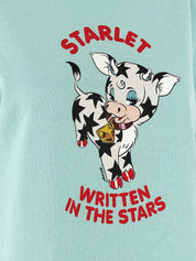 Kenzo Cartoon T-Shirt - Light Blue Slim Fit Topwear