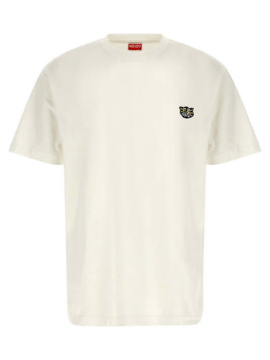 Kenzo Wild Tiger T-shirt for Men — White Topwear