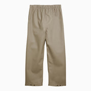 Fear of God Rubberized wide-leg trousers in Dune