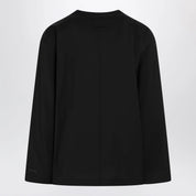 Fear of God Black wool jacket with shawl collar